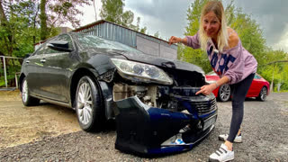 Лиса Рулит - Toyota Camry из такси. Цена восстановления. Тойота Камри